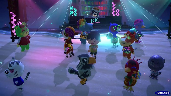 DJ K.K. performs at the music festival for Jeff, Rolf, Avery, Rio, Cephalobot, and others.