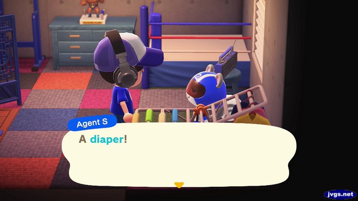 Agent S: A diaper!