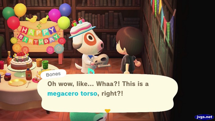 Bones: Oh wow, like... Whaa?! This is a megacero torso, right?!