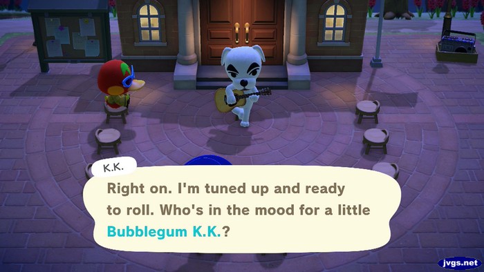 K.K.: Right on. I'm tuned up and ready to roll. Who's in the mood for a little Bubblegum K.K.?