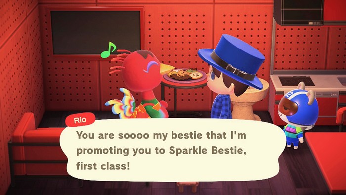 Rio: You are soooo my bestie that I'm promoting you to Sparkle Bestie, first class!