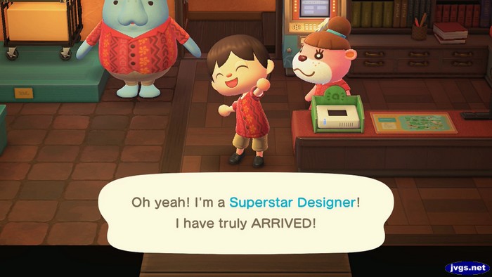 Oh yeah! I'm a Superstar Designer! I have truly ARRIVED!