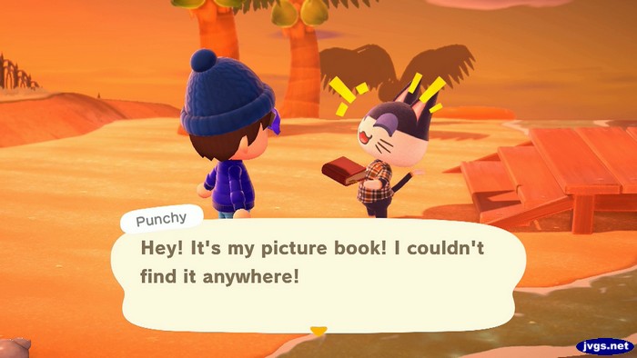 Punchy: Hey! It's my picture book! I couldn't find it anywhere!