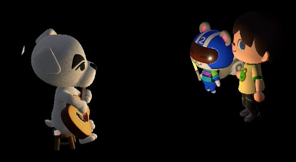 K.K. Slider performs for Agent S and Jeff.