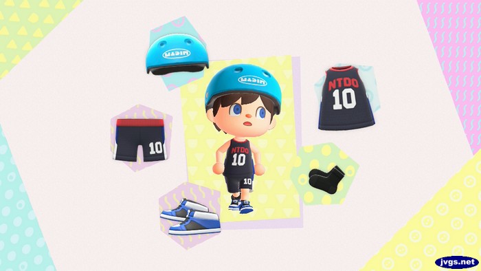 My sporty basketball outfit.