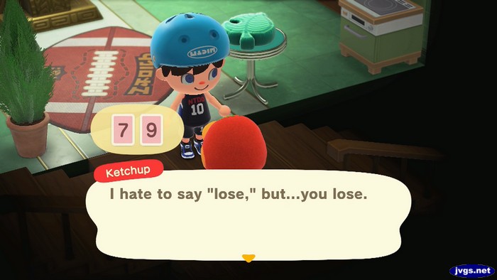 Ketchup: I hate to say lose, but...you lose.