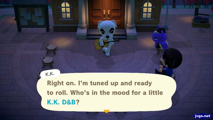 K.K.: Right on. I'm tuned up and ready to roll. Who's in the mood for a little K.K. D&B?