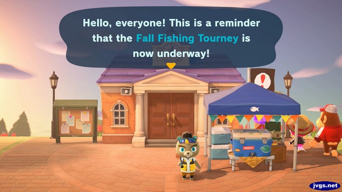 Hello, everyone! This is a reminder that the Fall Fishing Tourney is now underway!