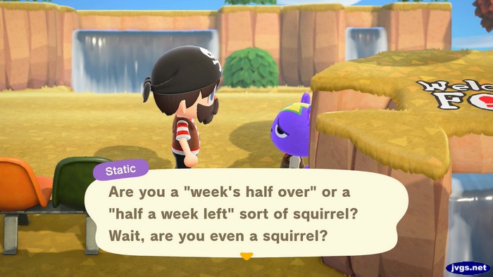 Static: Are you a 'week's half over' or a 'half a week left' sort of squirrel? Wait, are you even a squirrel?
