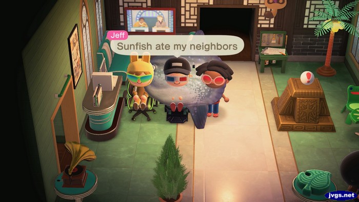 Jeff: Sunfish ate my neighbors.