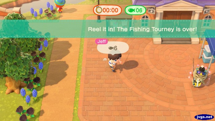 Reel it in! The Fishing Tourney is over!