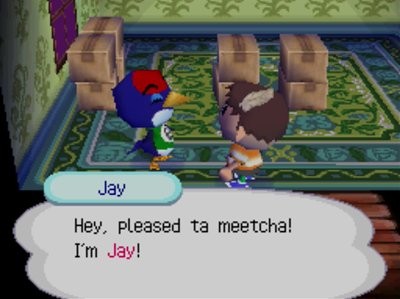 Jay: Hey, pleased ta meetcha! I'm Jay!