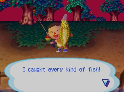 Jeff, after catching a dorado: I caught every kind of fish!