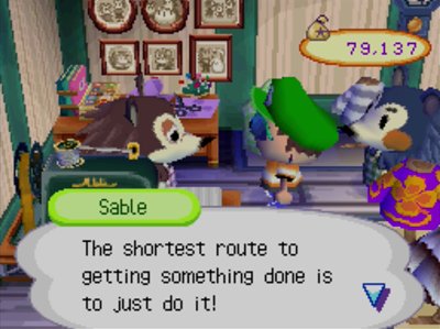 Sable: The shortest route to getting something done is to just do it!