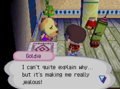 Goldie: I can't quite explain why... but it's making me really jealous!