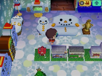 My snowman room as of January 15, 2021.