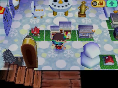 The snowman item in my snowman-themed room.