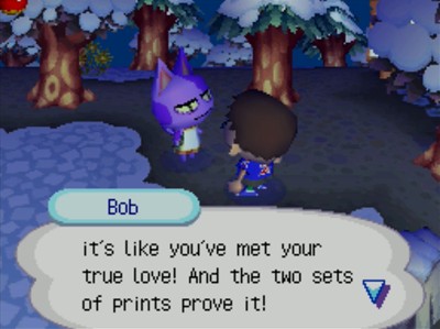 Bob: it's like you've met your true love! And the two sets of prints prove it!