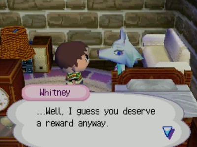 Whitney: ...Well, I guess you deserve a reward anyway.