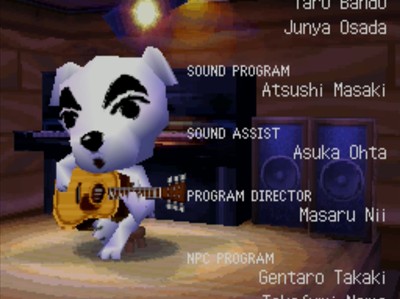 K.K. Slider sings and plays the guitar at the Roost.