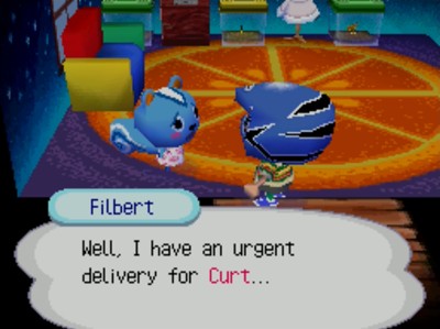 Filbert: Well, I have an urgent delivery for Curt...