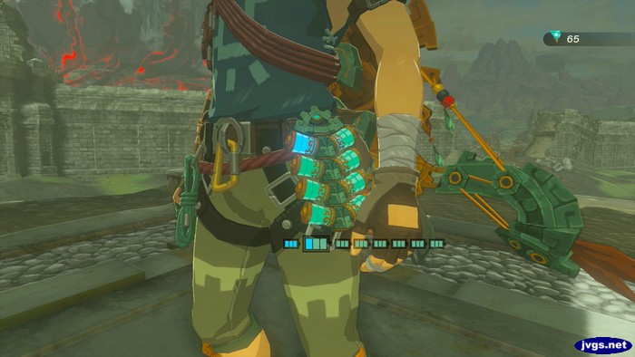 Link's battery pack.