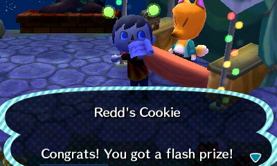 Redd's Cookie: Congrats! You got a flash prize!