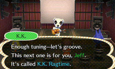 K.K.: Enough tuning--let's groove. This next one is for you, Jeff. It's called K.K. Ragtime.