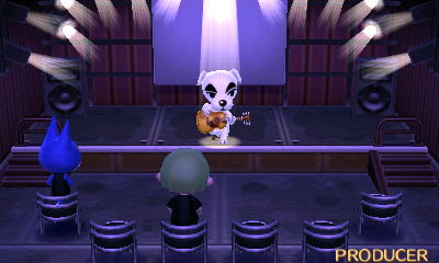 K.K. Slider performs in Club LOL for Tom and Jeff.