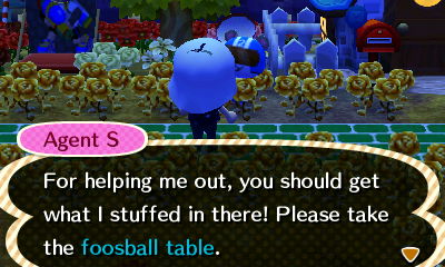 animal crossing foosball table