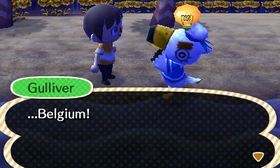 Gulliver: ...Belgium!