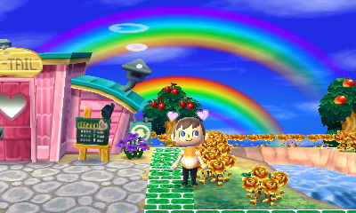 A double rainbow over Re-Tail.