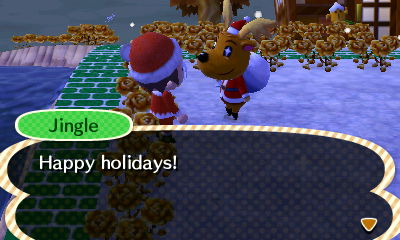 Jingle: Happy holidays!