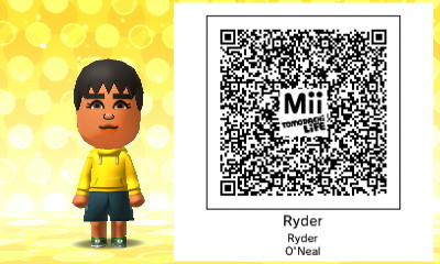 Tomodachi Life QR Codes